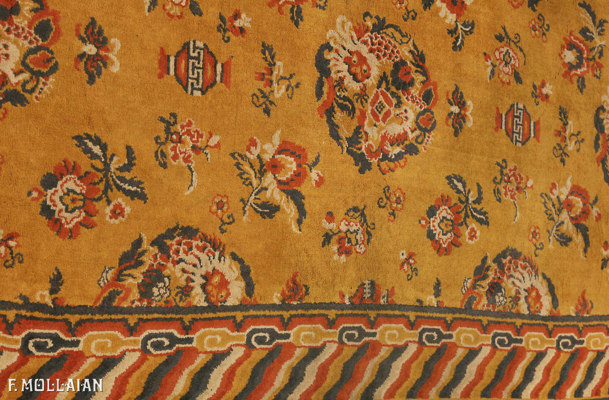 Chinois Antique Textile Velvet n°:69051685